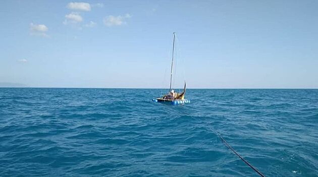 В Анапе туриста унесло в море на катамаране
