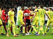 "Нант" в меньшинстве уступил "Ренну"