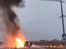 Появилось видео поражения "Геранью" группы ПВО, пытавшейся ее сбить