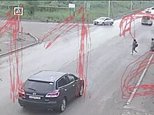 Предположительно пьяный сбивший пешехода священник в Астрахани попал на видео