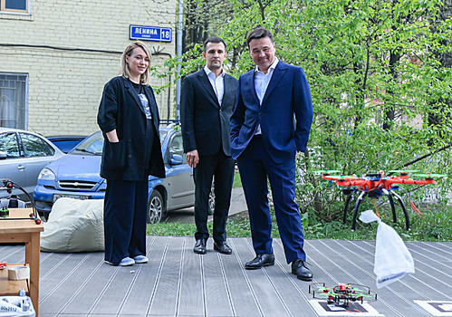 Ученики реутовского технопарка показали губернатору Подмосковья новейшие разработки
