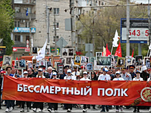 «Бессмертный полк» в Волгограде собрал свыше 110 тысяч человек