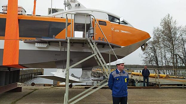 Два новых судна спустили на воду нижегородские кораблестроители