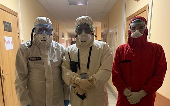 Греков проверил работу «красных зон» в четырёх больницах Рязани