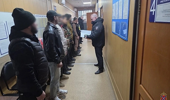 30 мигрантов доставили в полицию после рейда в Волгоградской области