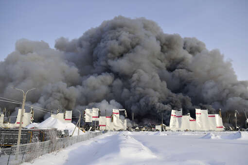 РИА Новости: ущерб от пожара на складе Wildberries может составить ₽10-11 млрд