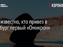 Стало известно, кто привез в Петербург первый «Омикрон»