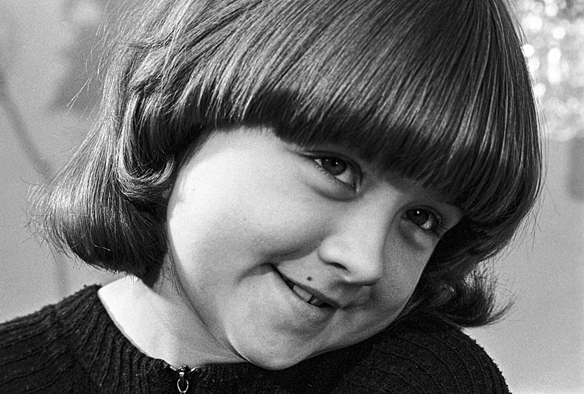 10-летняя поэтесса Ника Турбина, 1984 год