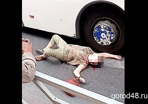 Пожилая липчанка скончалась после ДТП с автобусом