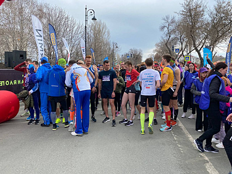 В Самаре прошел шестой легкоатлетический забег, посвященный Дню космонавтики