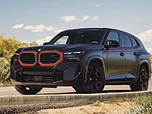 Представлен 748-сильный гибридный кроссовер BMW XM Label Red