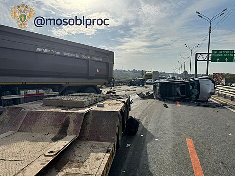 Авария с грузовиком в Серпухове унесла три жизни