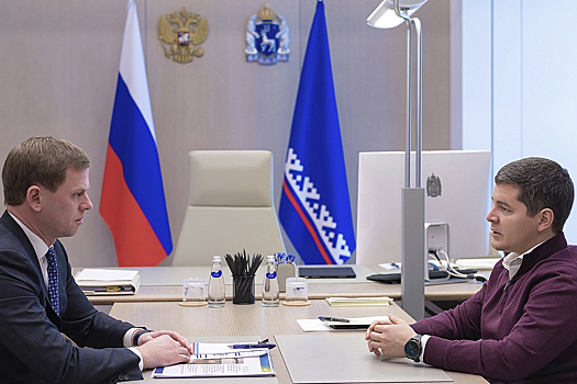 Антон Колодин обсудил с губернатором Ямала планы на ближайшие годы