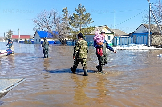 В Оренбуржье из-за паводка эвакуировали 7,7 тыс. человек