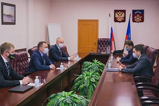 Состоялась встреча генерального директора «НТК» Михаила Кузнецова и губернатора Мурманской области Андрея Чибиса