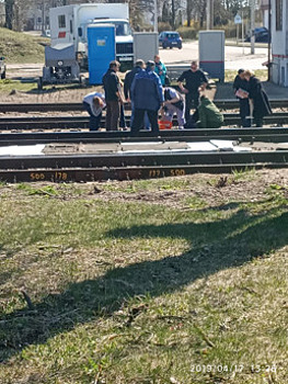 В Нестерове на железнодорожном переезде поезд сбил девочку