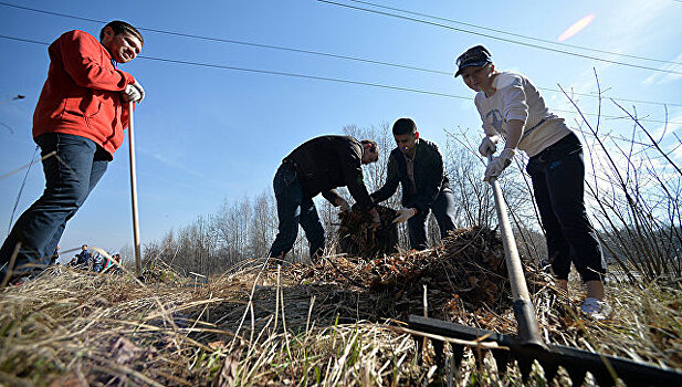 Местные жители очистили берега реки Нальчик в рамках акции "Вода России"