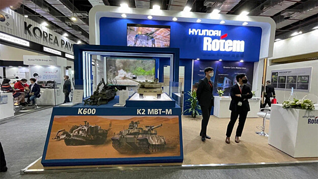 Hyundai Rotem показала на EDEX 2021 свою бронетехнику