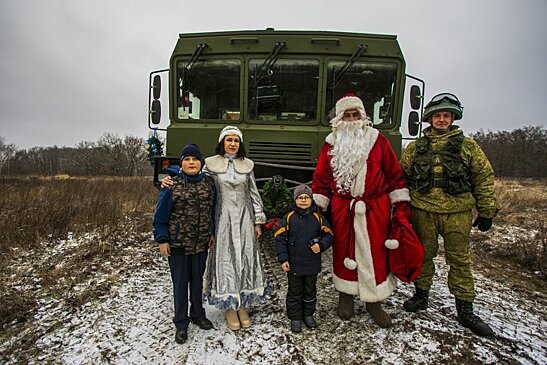 Курские военные исполнили детские мечты при помощи "Искандера"