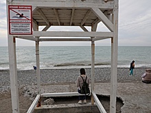 В Сочи усилили работу городских служб из-за мощных порывов ветра