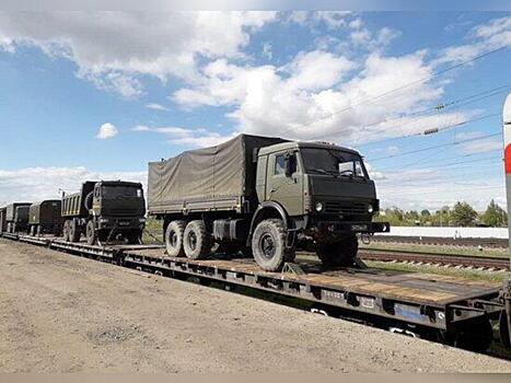 На БАМ доставили тысячи солдат и технику