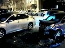 Во Владивостоке таксиста госпитализировали после ДТП