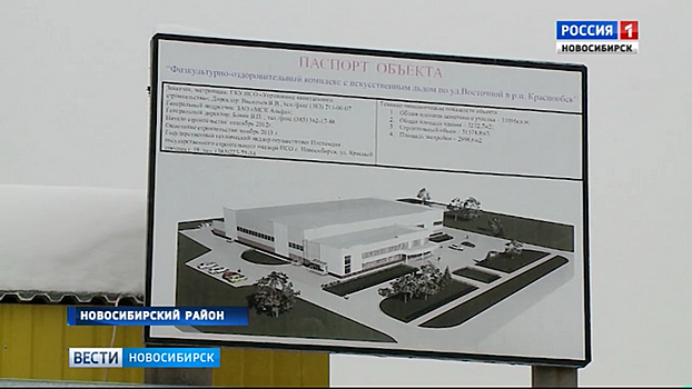 Почти 167 млн руб. выделят на строительство ледовой арены-долгостроя под Новосибирском