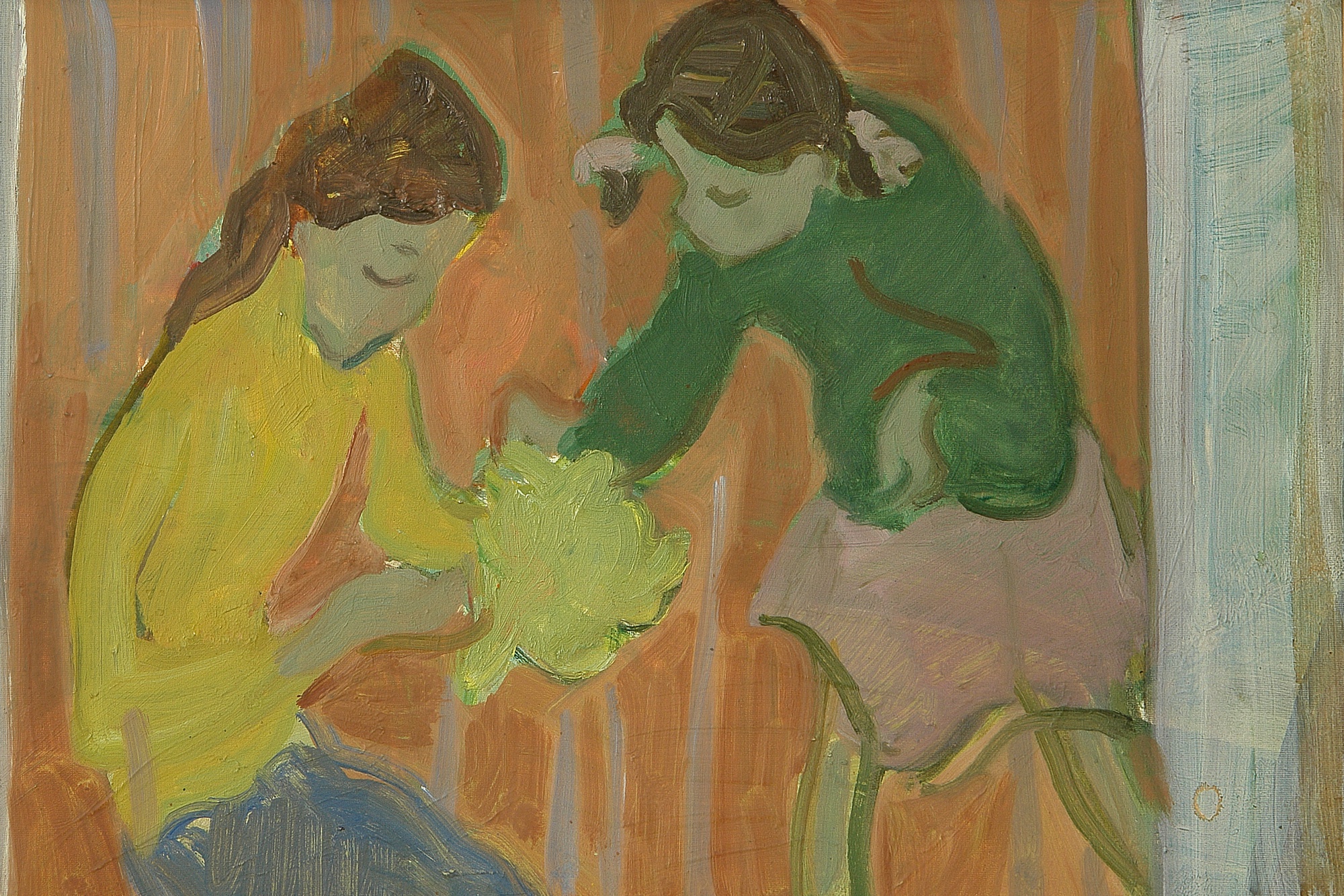 Нежный взгляд на женщину представлен на выставке Владимира Чернецова в Ярославле