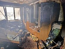 Пожарные Ижевска вынесли пенсионерку из задымлённой квартиры на улице Красноармейской