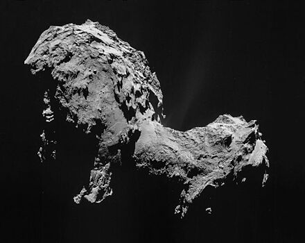 Названа причина выброса на комете Чурюмова—Герасименко