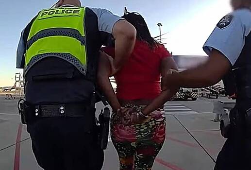 Агрессивная пассажирка самолета набросилась на стюардессу из-за замечания