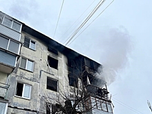 Названа причина пожара в многоэтажке в Серпухове