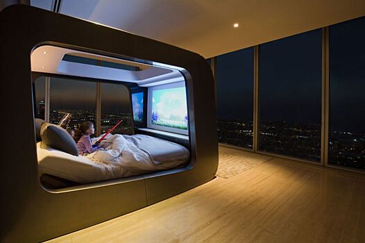 Кровать с модулем Wi-Fi, которая вовремя разбудит, покажет кино и может управлять бытовой техникой