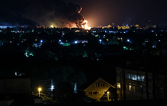 В Луганске произошло несколько взрывов