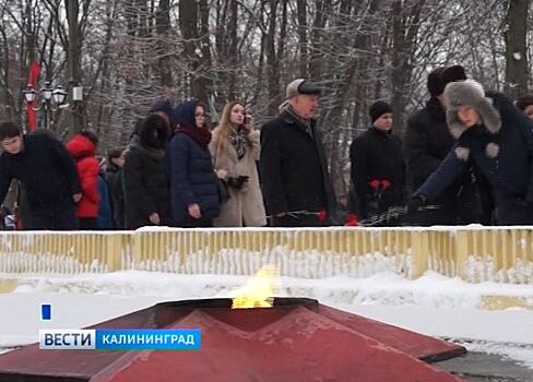 В Советске отметили 73 года со дня взятия города Тильзита