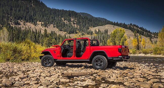 Бренд Jeep поделился безобидной фотографией нового внедорожника Jeep Gladiator 4xe