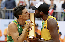 Бразильская пара Андре/Эвандро выиграла чемпионат мира по пляжному волейболу