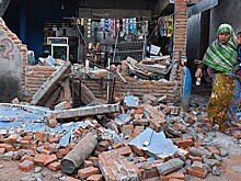 10 ранены в результате землетрясения в Индонезии