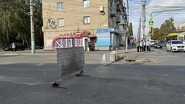 Участок улицы Суворова в Пензе остается закрытым