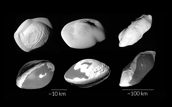 Объяснена форма «пельменя» на орбите Сатурна