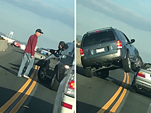 Мгновенная карма: хам на дороге получил урок по собственной глупости