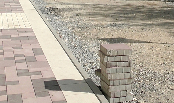 В Ворошиловском районе Волгограда начался ремонт на улице Циолковского