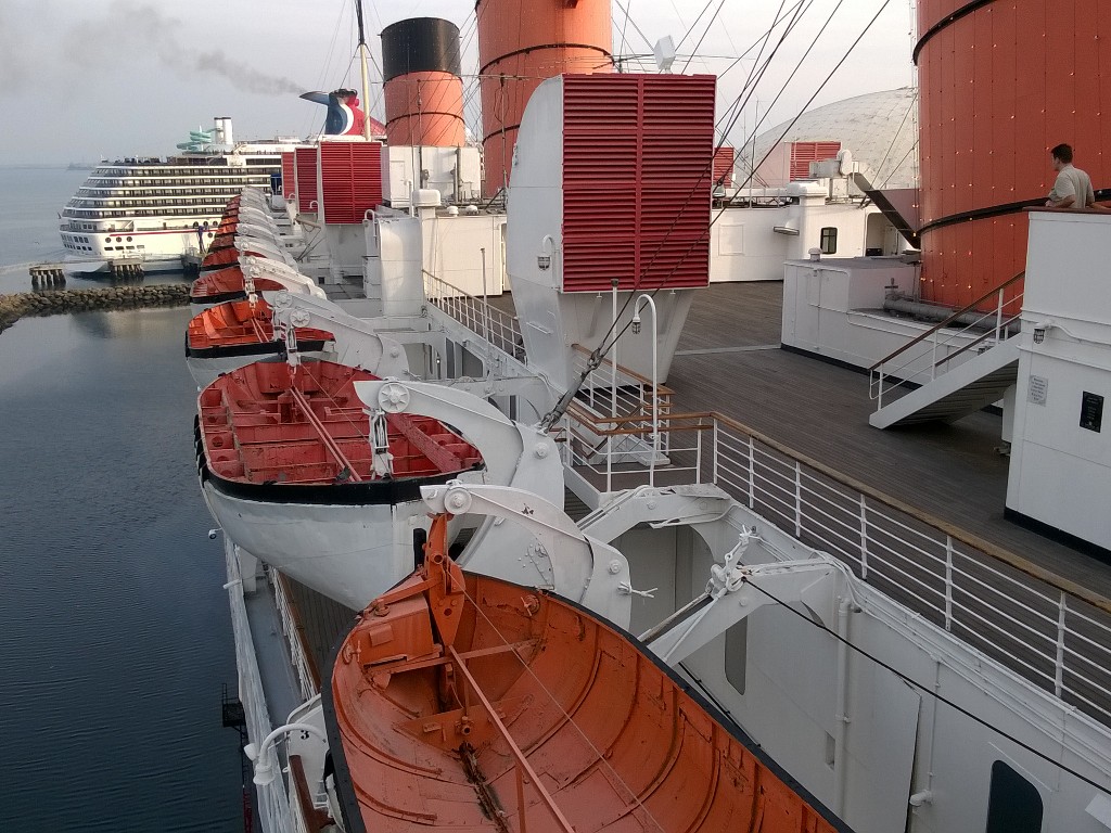 Лайнер Queen Mary, Лос-Анджелес, США, Северная Америка и Карибы