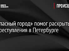 «Безопасный город» помог раскрыть 853 преступления в Петербурге