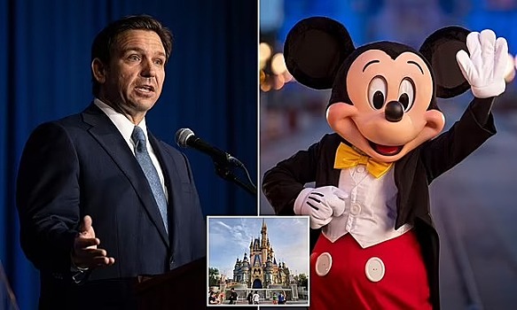 Bloomberg: губернатор Флориды Десантис угрожает Disney строительством тюрьмы рядом с парком развлечений