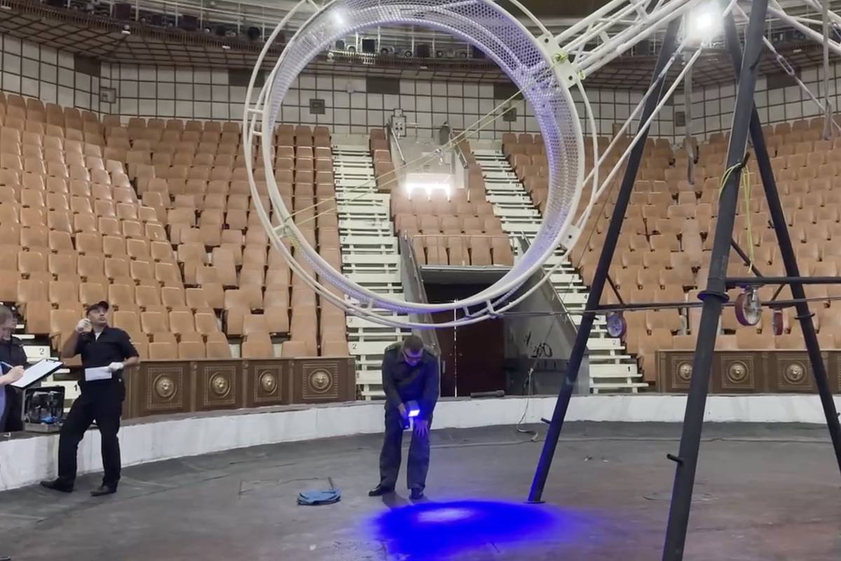 Раскрыта причина падения гимнастки в российском цирке с Колеса смелости