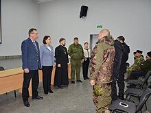 В Новосибирской области простились с добровольцем, погибшем в СВО