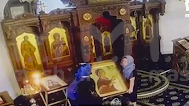 Mash: В Москве украли привезенную с Донбасса чудотворную икону Божией Матери