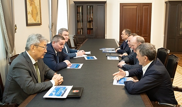 Бочаров провел рабочую встречу с руководством «Газпрома» в Волгограде