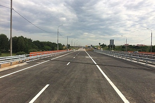 Мост через реку Клязьму в Щелкове достроят к ноябрю 2019 года